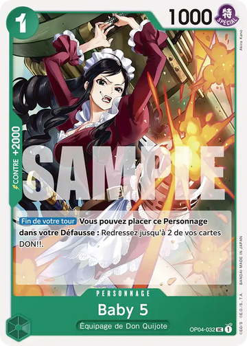 Carte One Piece Baby 5 OP04-032 V1 - The Best