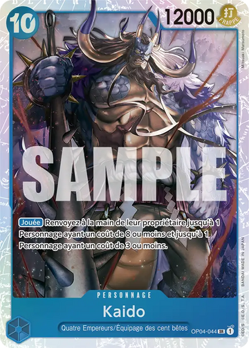 Carte One Piece Kaido OP04-044 V1 - The Best