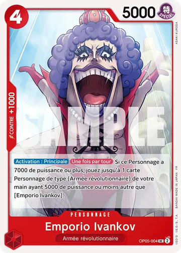 Carte One Piece Emporio Ivankov OP05-004 V1 - The Best Vol.2