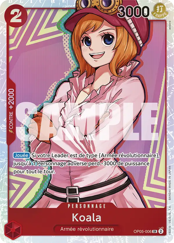 Carte One Piece OP05-006 Koala V1 | LorenZone