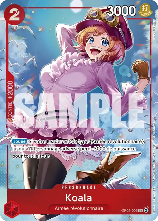 Carte One Piece OP05-006 Koala | LorenZone