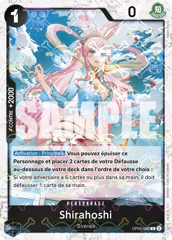 Carte One Piece OP05-082 Shirahoshi V2 | LorenZone