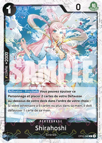 Carte One Piece Shirahoshi OP05-082 V2 - The Best