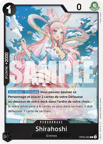 Carte One Piece Shirahoshi OP05-082 V1 - The Best
