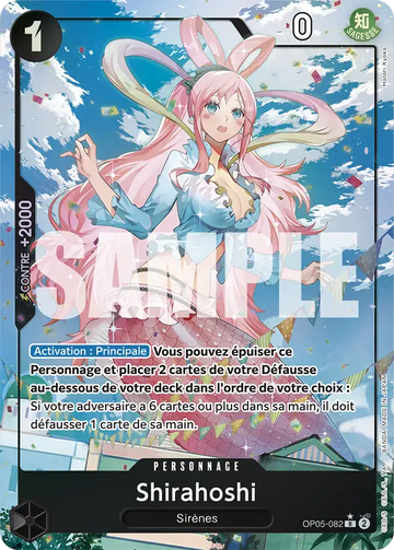 Carte One Piece Shirahoshi OP05-082 V3 - The Best