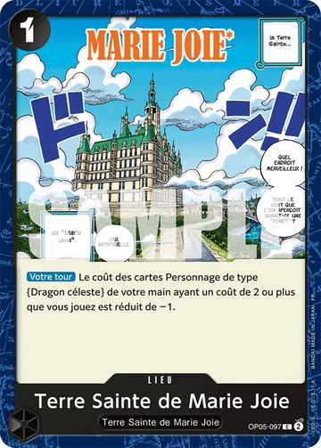 Carte One Piece Terre Sainte de Marie Joie OP05-097 V1 - The Best Vol.2