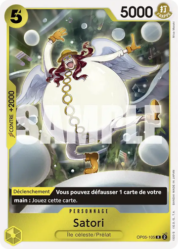Carte One Piece Satori OP05-105 V1 - The Best