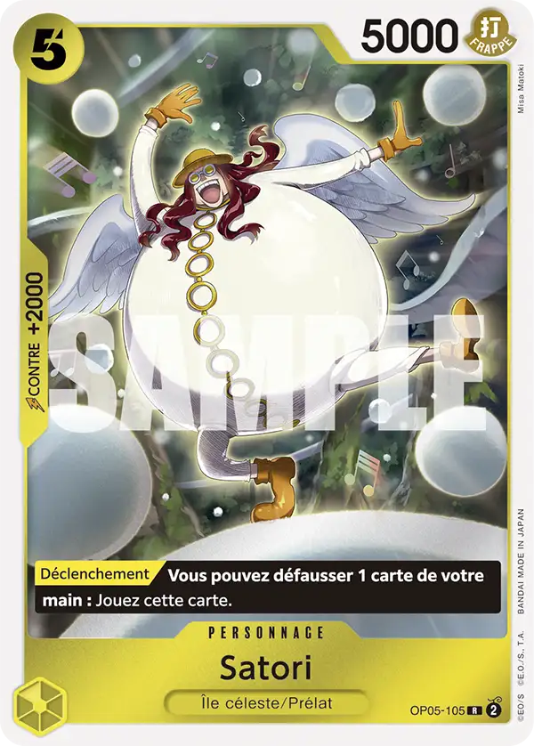Carte One Piece OP05-105 Satori V1 | LorenZone