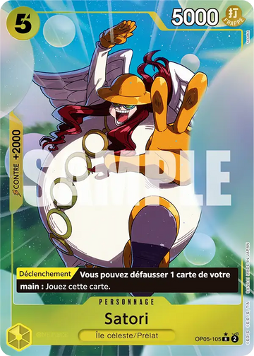 Carte One Piece Satori OP05-105 V4 - The Best