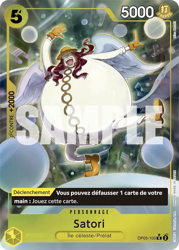Carte One Piece OP05-105 Satori V3 | LorenZone