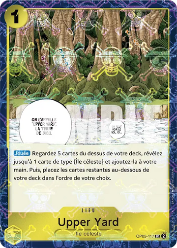 Carte One Piece Upper Yard OP05-117 V2 - The Best