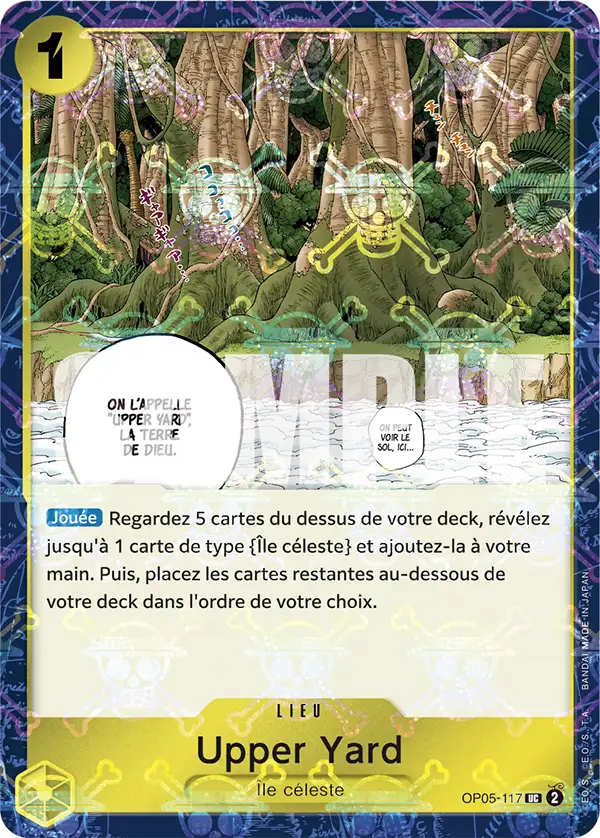 Carte One Piece OP05-117 Upper Yard V2 | LorenZone