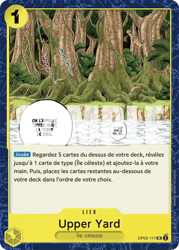 Carte One Piece OP05-117 Upper Yard V1 | LorenZone