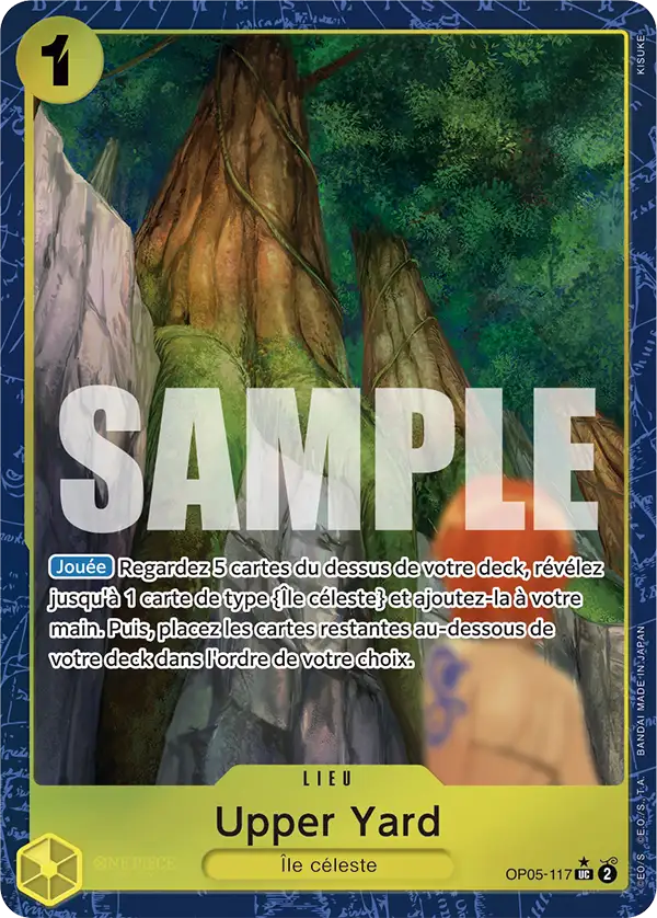 Carte One Piece OP05-117 Upper Yard V4 | LorenZone
