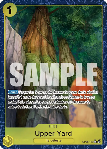 Carte One Piece Upper Yard OP05-117 V4 - The Best