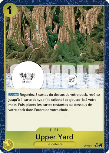 Carte One Piece Upper Yard OP05-117 V3 - The Best