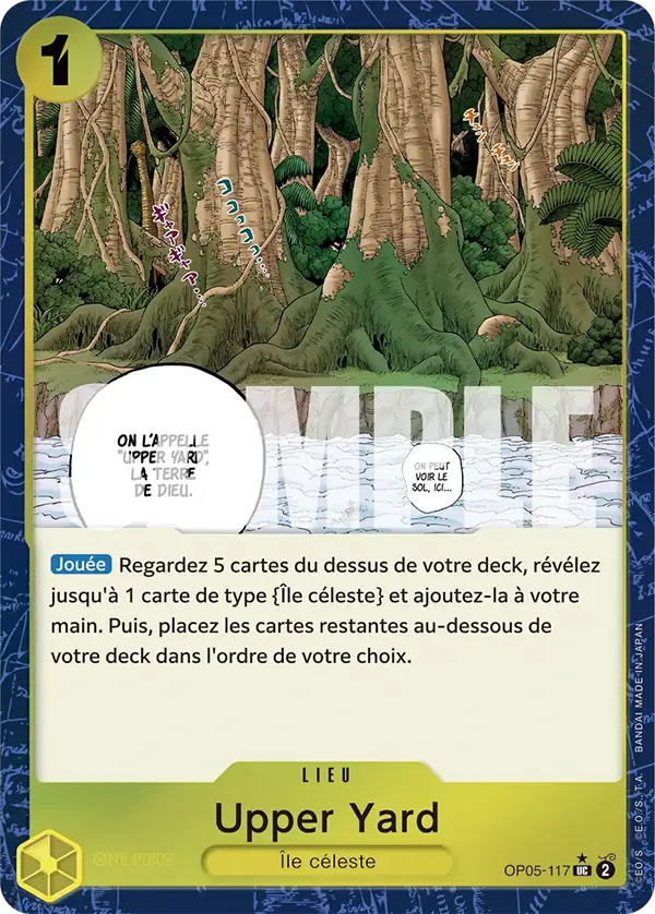 Carte One Piece OP05-117 Upper Yard V3 | LorenZone