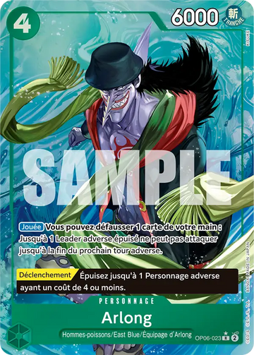 Carte One Piece Arlong OP06-023 V4 - The Best