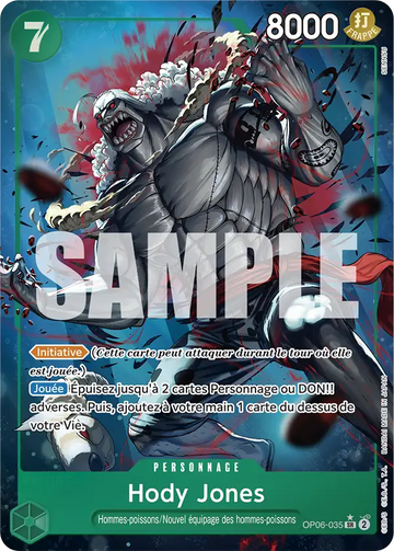 Carte One Piece Hody Jones OP06-035 V2 - The Best