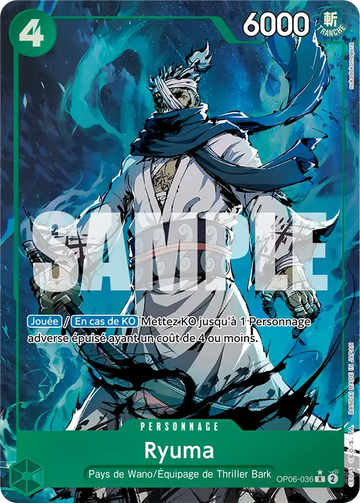 Carte One Piece Ryuma OP06-036 V4 - The Best