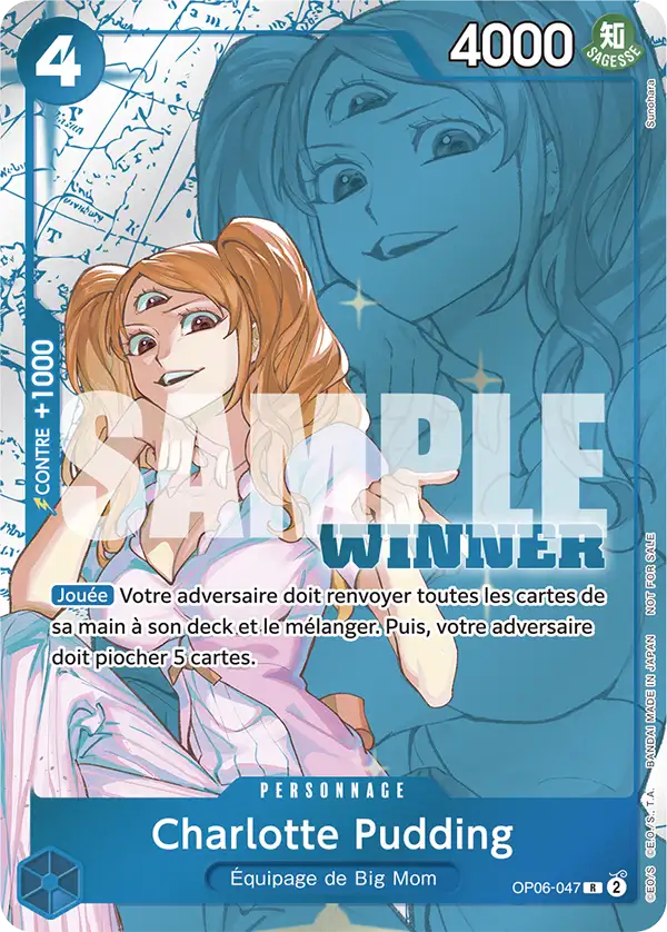 Carte One Piece OP06-047 Charlotte Pudding V3 | LorenZone