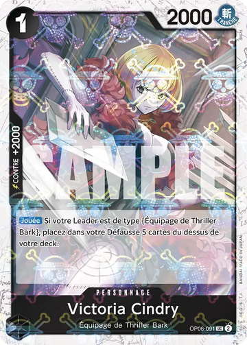 Carte One Piece Victoria Cindry OP06-091 V2 - The Best