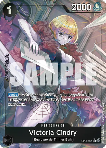 Carte One Piece Victoria Cindry OP06-091 V3 - The Best