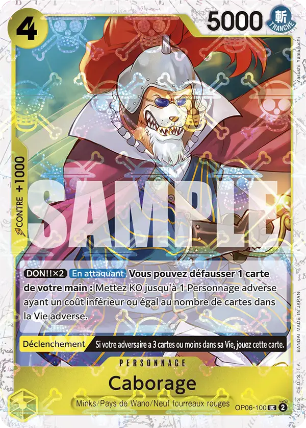 Carte One Piece OP06-100 Caborage V2 | LorenZone