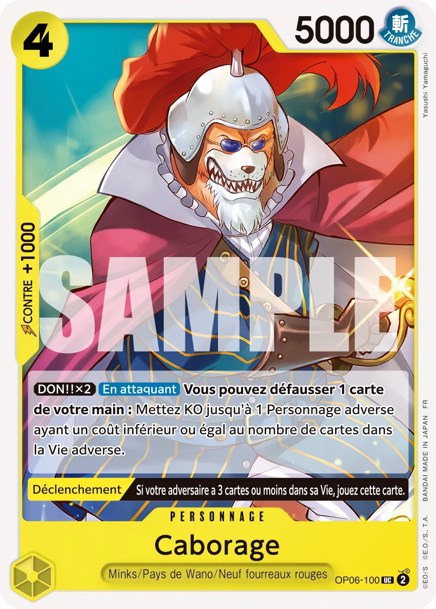 Carte One Piece OP06-100 Caborage | LorenZone