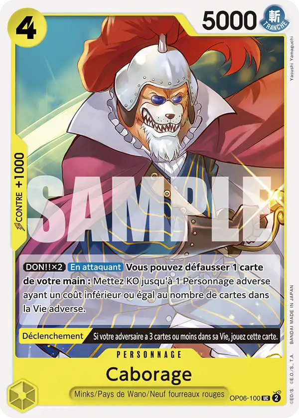 Carte One Piece OP06-100 Caborage V1 | LorenZone