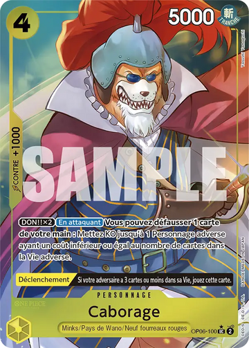 Carte One Piece Caborage OP06-100 V3 - The Best