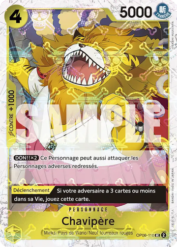 Carte One Piece Chavipère OP06-110 V2 - The Best