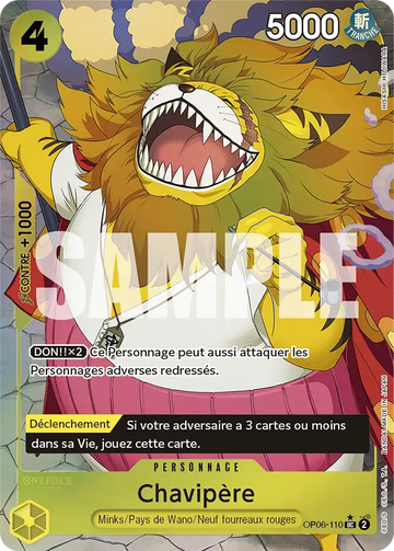 Carte One Piece Chavipère OP06-110 V3 - The Best