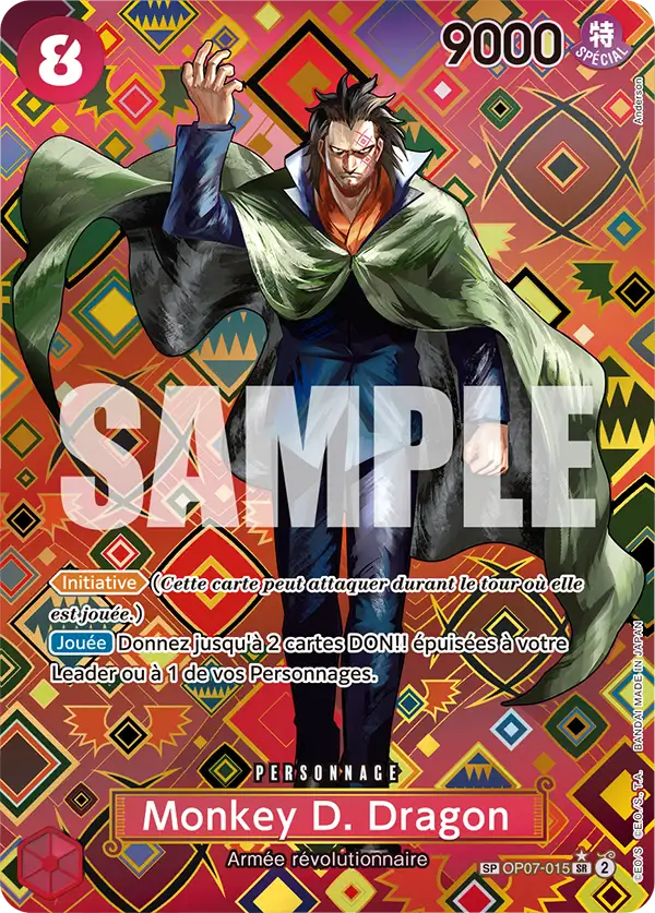 Carte One Piece OP07-015 Monkey D. Dragon | LorenZone