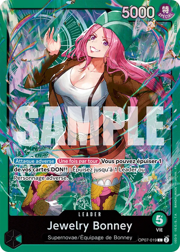 Carte One Piece OP07-019 Jewelry Bonney | LorenZone