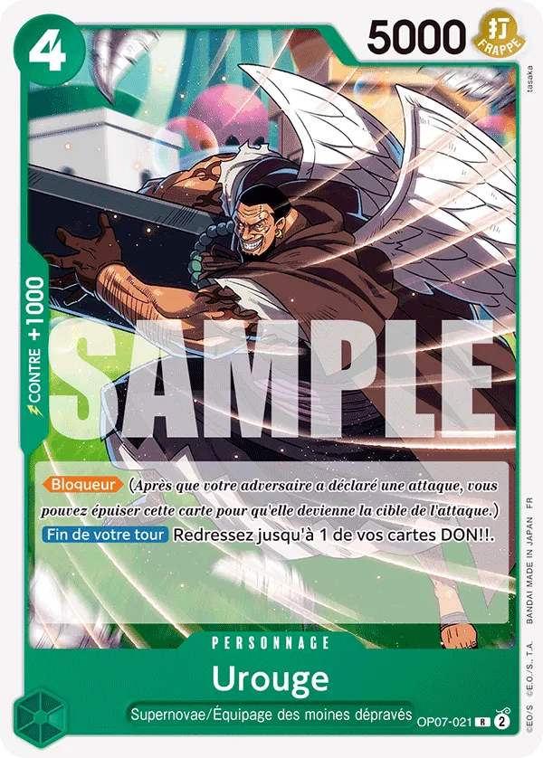 Carte One Piece OP07-021 Urouge | LorenZone