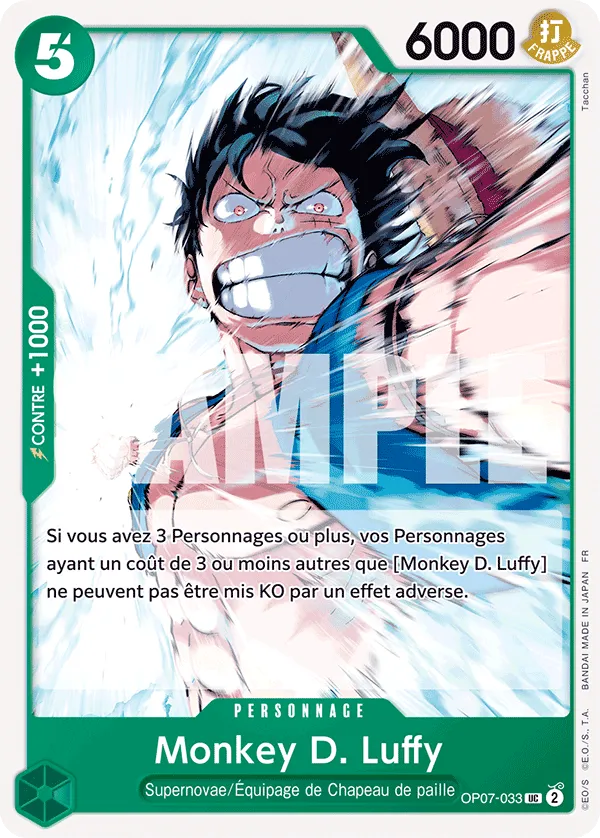 Carte One Piece OP07-033 Monkey D. Luffy | LorenZone