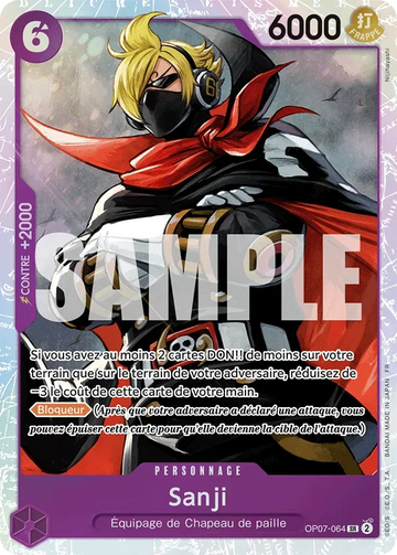 Carte One Piece Sanji OP07-064 - The Best Vol.2