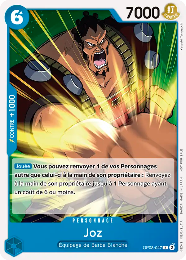 Carte One Piece OP08-047 Joz | LorenZone