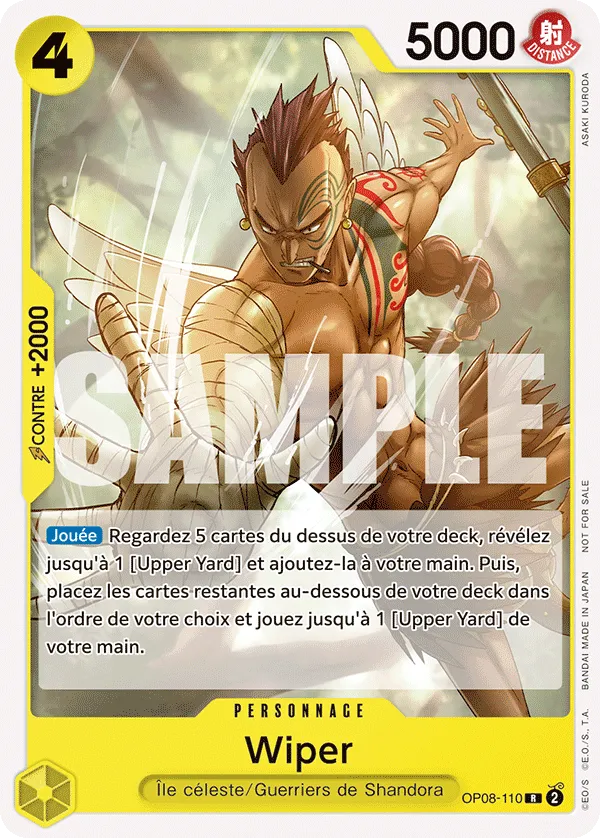 Carte One Piece OP08-110 Wiper V2 | LorenZone