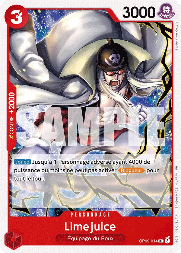 Carte One Piece OP09-014 Limejuice | LorenZone