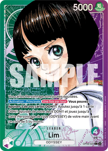 Carte One Piece Lim OP09-022 V2 - Les Nouveaux Empereurs