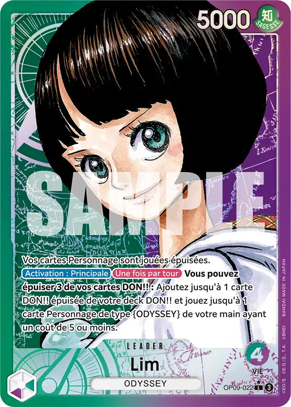 Carte One Piece OP09-022 Lim V2 | LorenZone