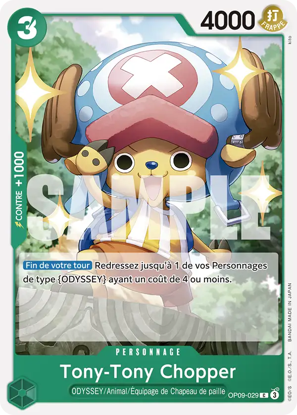 Carte One Piece OP09-029 Tony-Tony Chopper | LorenZone