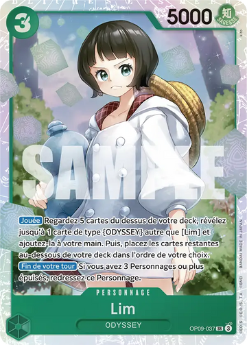 Carte One Piece Lim OP09-037 V1 - Les Nouveaux Empereurs
