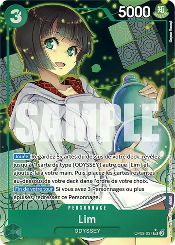 Carte One Piece Lim OP09-037 V2 - Les Nouveaux Empereurs