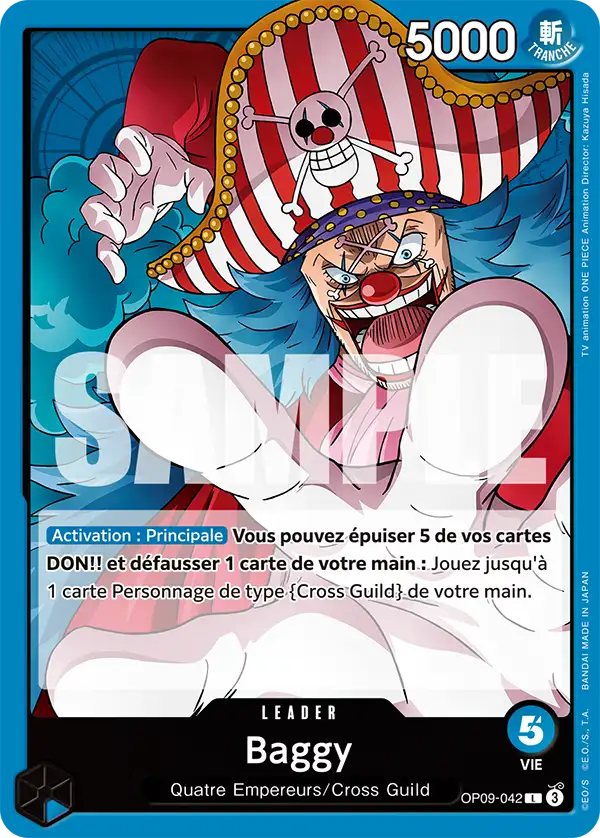Carte One Piece OP09-042 Baggy V1 | LorenZone