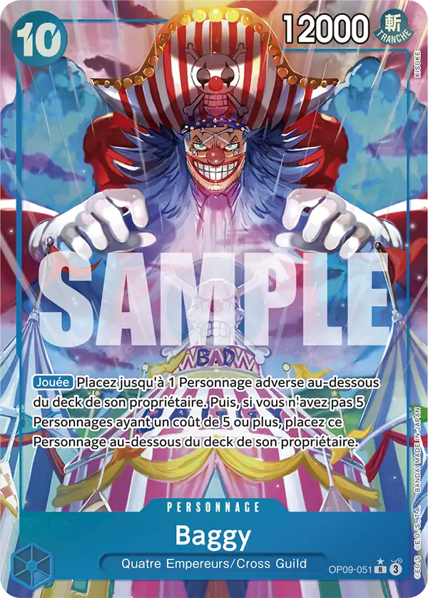 Carte One Piece OP09-051 Baggy V2 | LorenZone