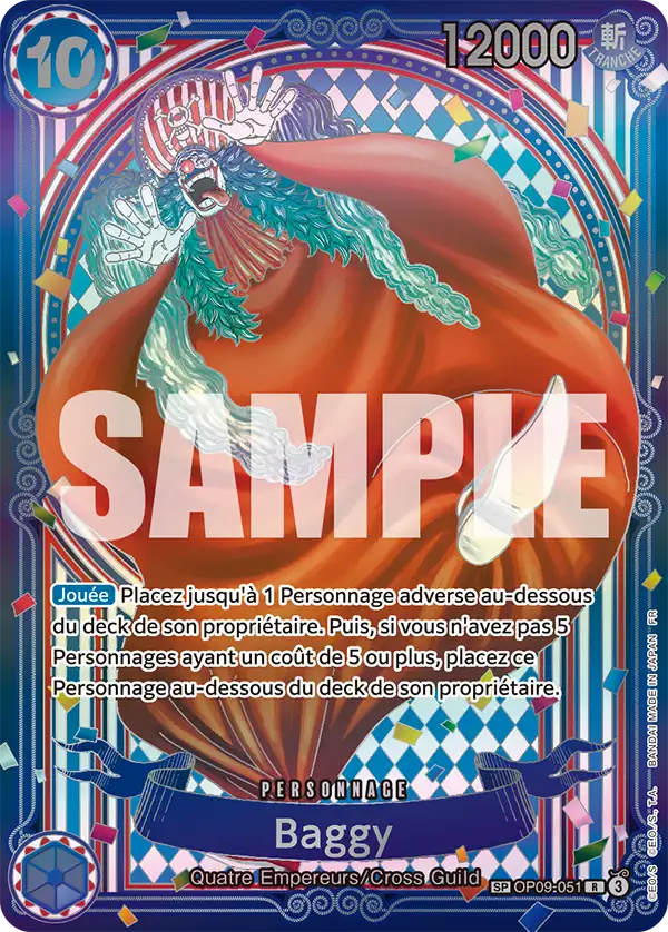 Carte One Piece OP09-051 Baggy V6 | LorenZone