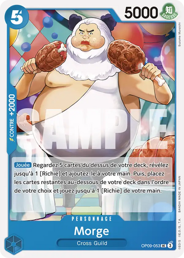 Carte One Piece Morge OP09-053 - Les Nouveaux Empereurs